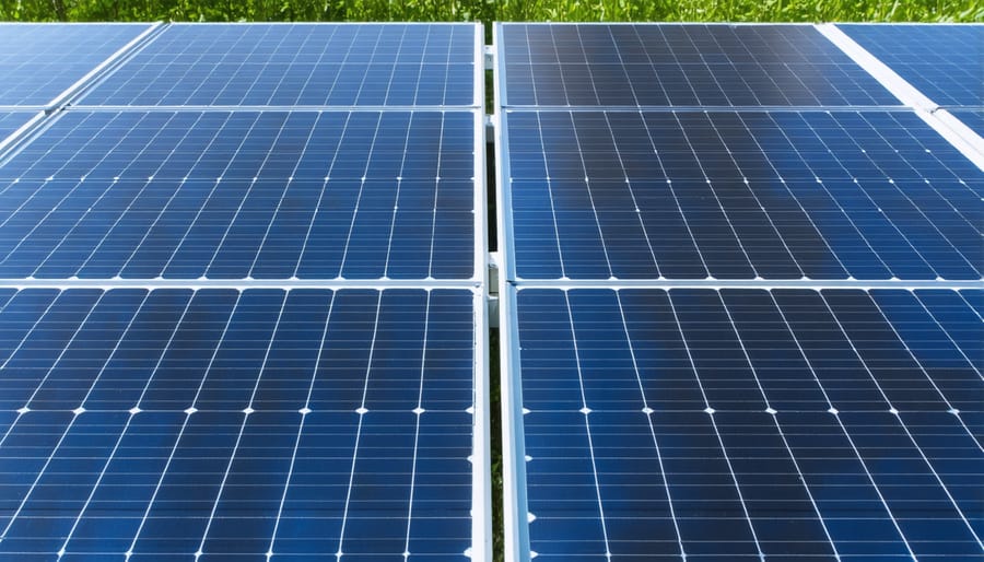 Comparison of correct and incorrect solar panel maintenance methods with clear visual indicators