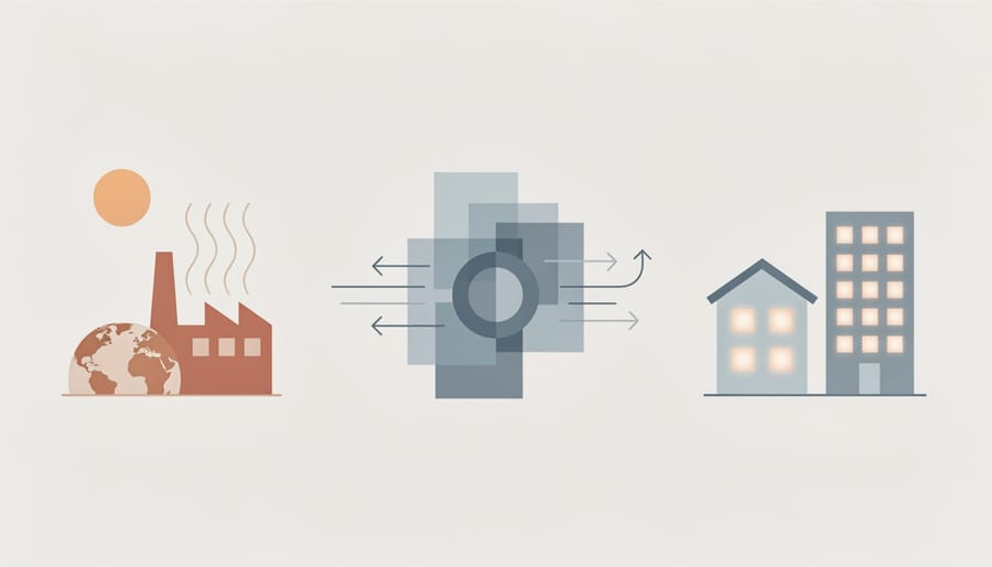 Hands cupped around warm glowing light symbolizing thermal energy capture